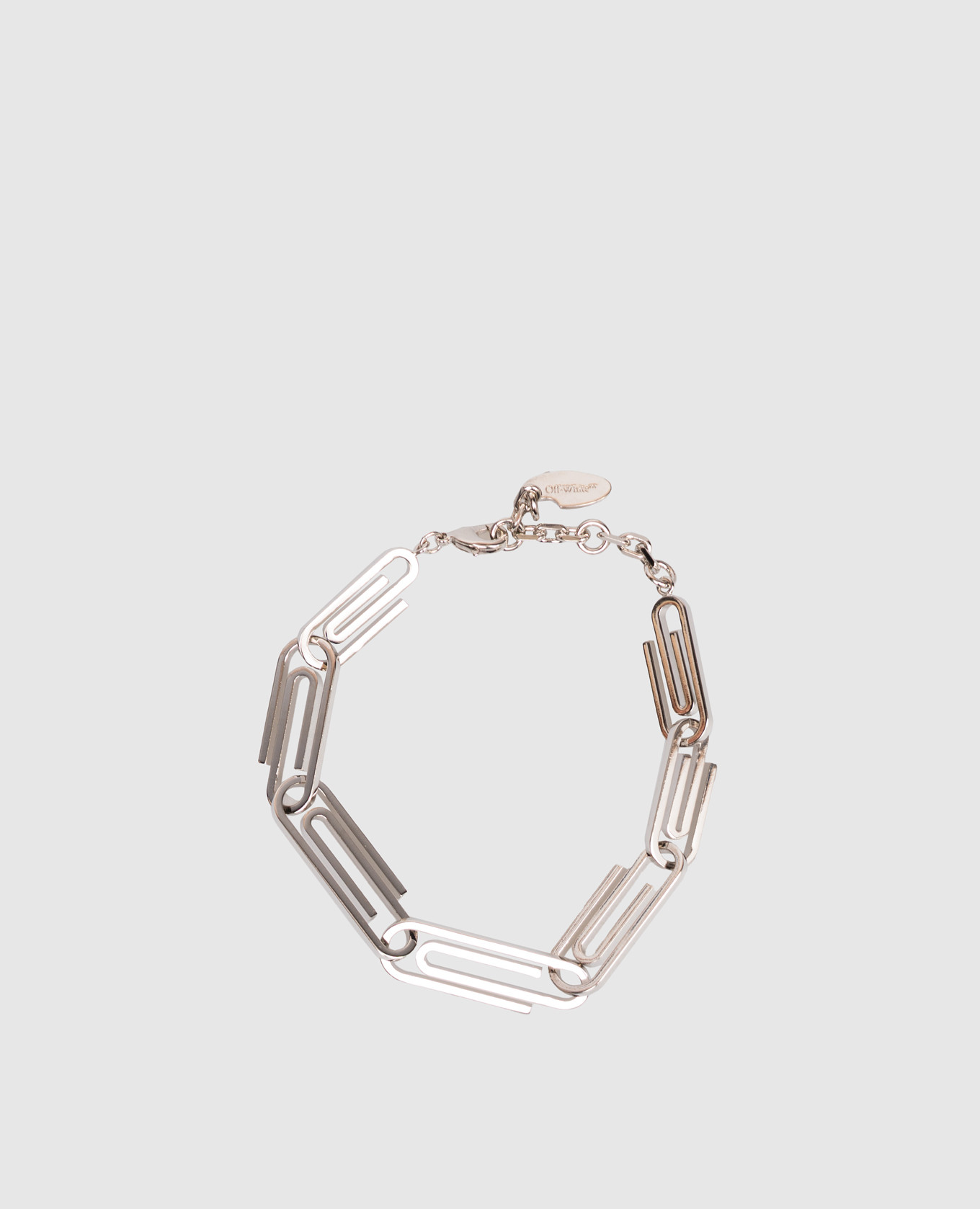 

Silver Paperclip Bracelet Off-White