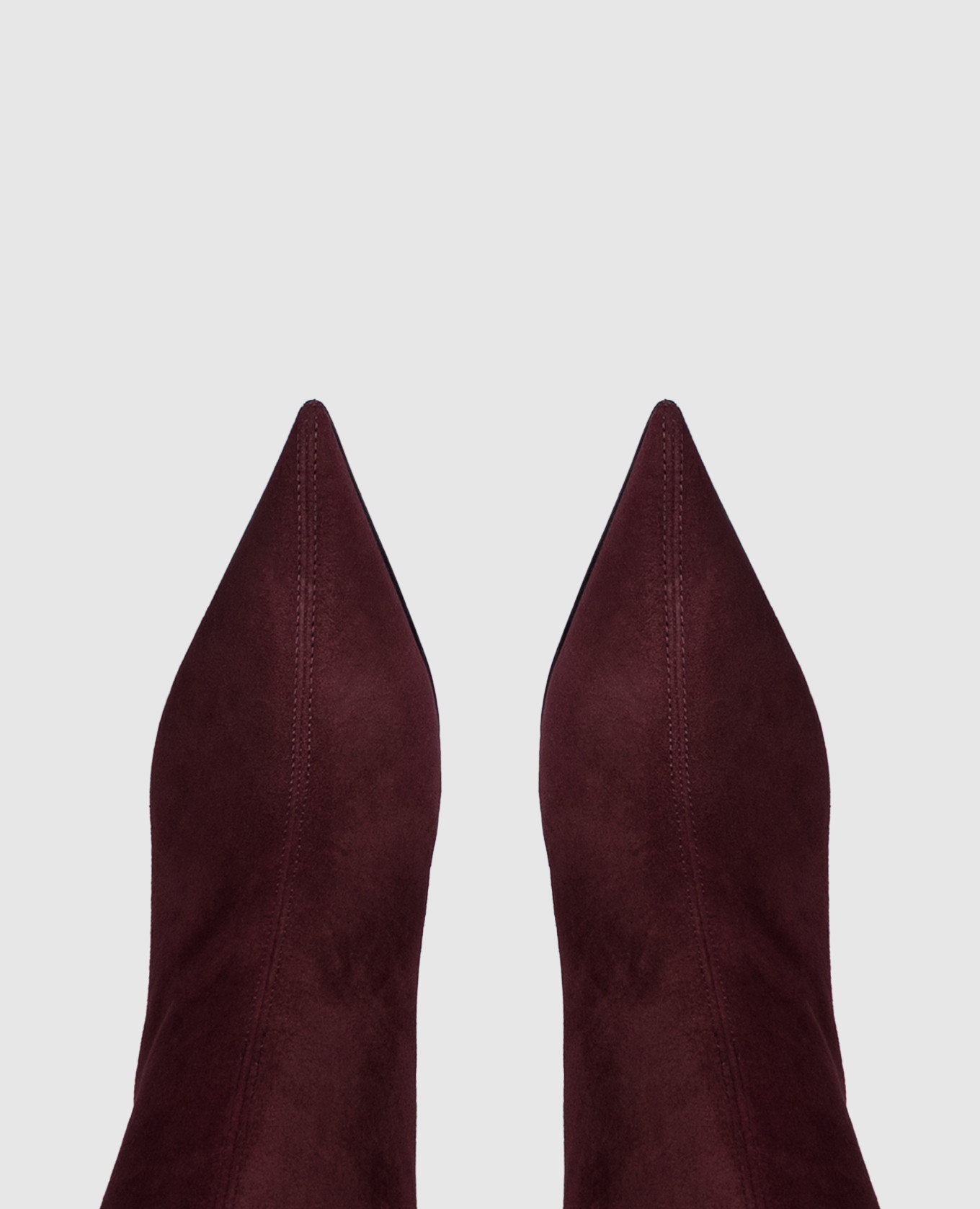 Bella burgundy suede boots Le Silla 4