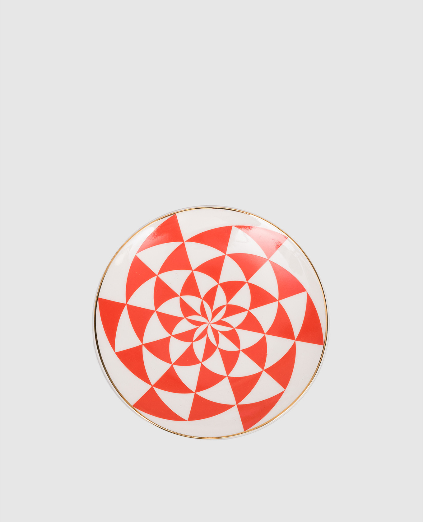 

White porcelain saucer Oracle Bitossi Home