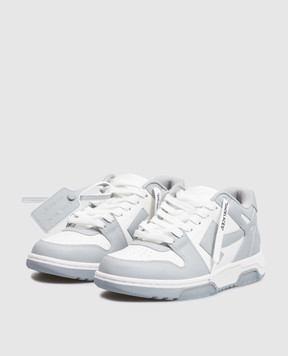 Off-White Out Of Office leather sneakers with logo print W259C9L006