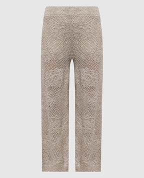 Brunello Cucinelli Beige wool pants MFA790199