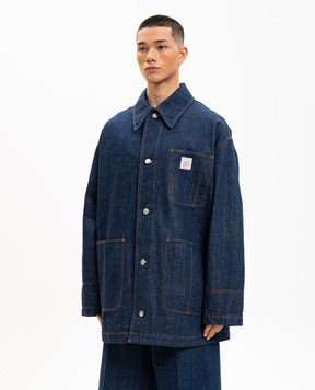 Ami Paris Blue denim jacket UJK898DE0122