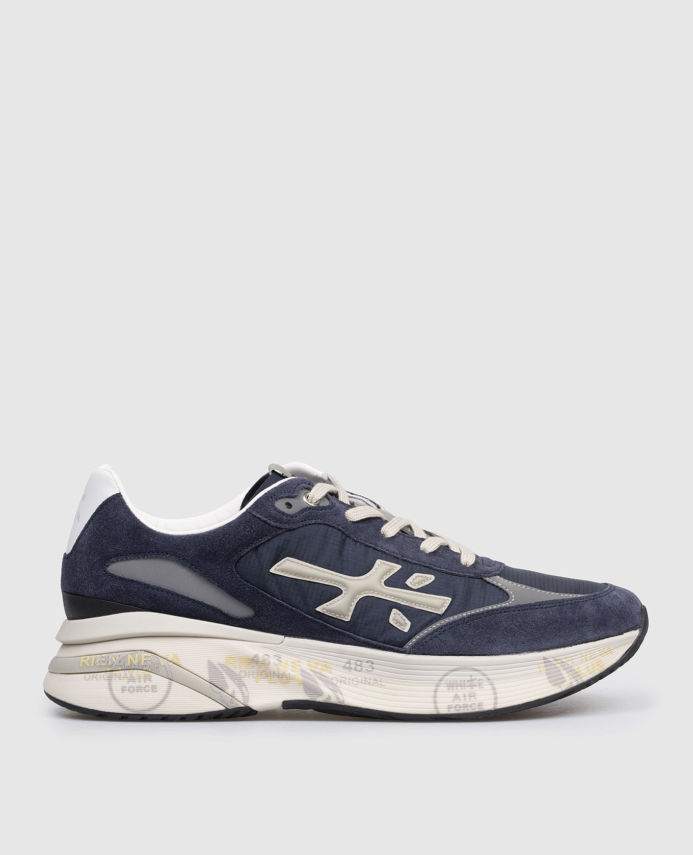 Blue combination sneakers MOERUN