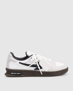 Off-White End Of Play white combination sneakers with contrasting logo OWIA28NS26FAB001