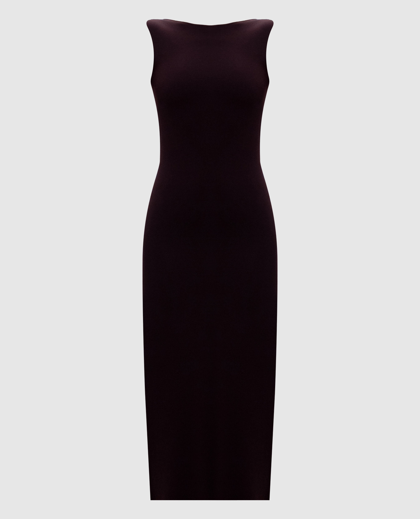 Brown midi dress Orosia JOSEPH