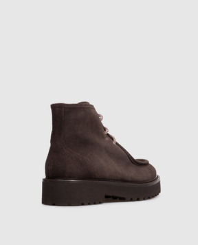 Doucal's Brown suede boots DD8742PHILUF252