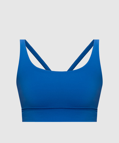 Blaues Sporttop