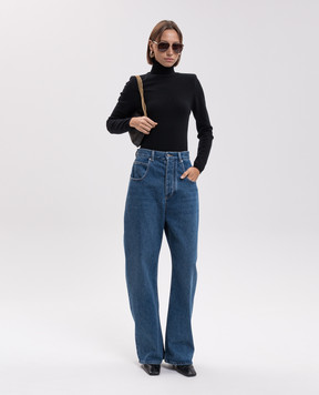 Allude Black cashmere turtleneck 26511195