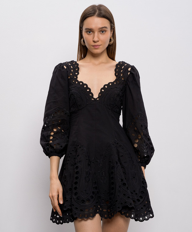 Charo Ruiz - Black mini dress Esmare 263605 - shop with Estonia delivery at Symbol Charo Ruiz - Black mini dress Esmare 263605 - shop with Estonia delivery at Symbol