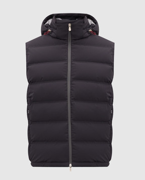 Brunello Cucinelli Blue down vest MM4911995