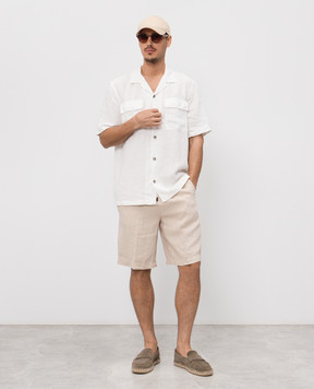 Peserico White linen shirt R56047T002494