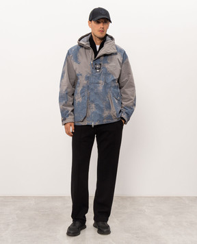 Stone Island Black wool and cashmere cardigan L2S155100054S00FL