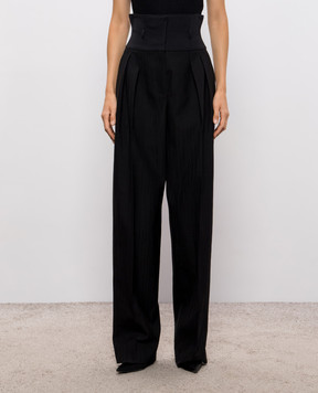 Dolce&Gabbana Black wool pants FTDQKTFR22A