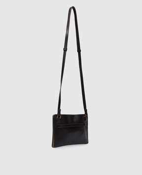 Toteme Black leather crossbody bag 261WAM0052LE0025