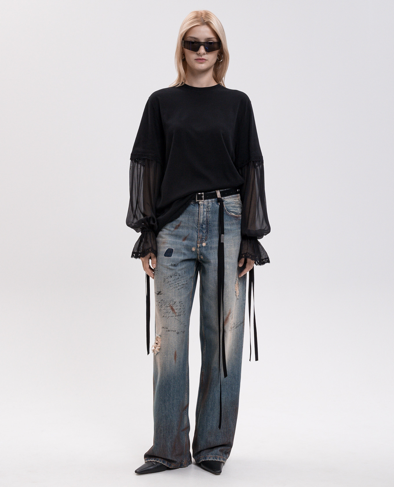 Black longsleeve Loes Ann Demeulemeester 2