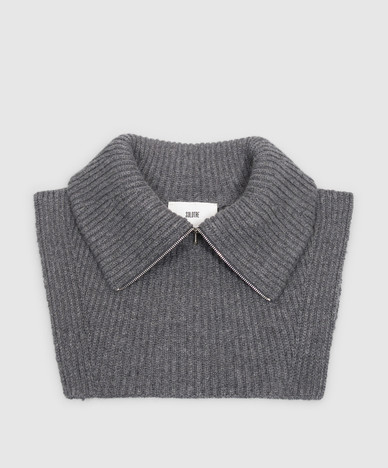 Gray wool shirt
