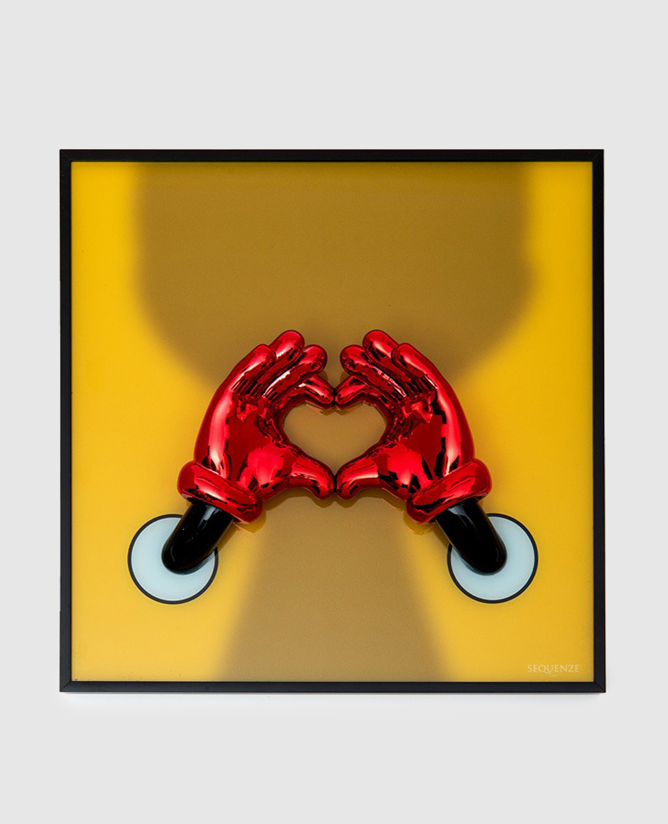 

Wall painting Wall he-art Sequenze, Yellow