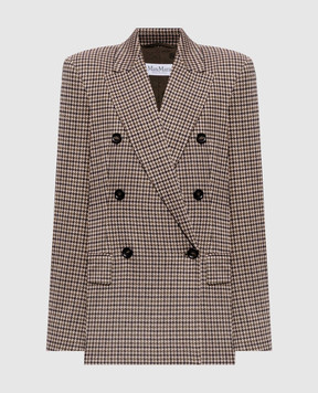 Max Mara Patterned wool jacket MXMECCELSO