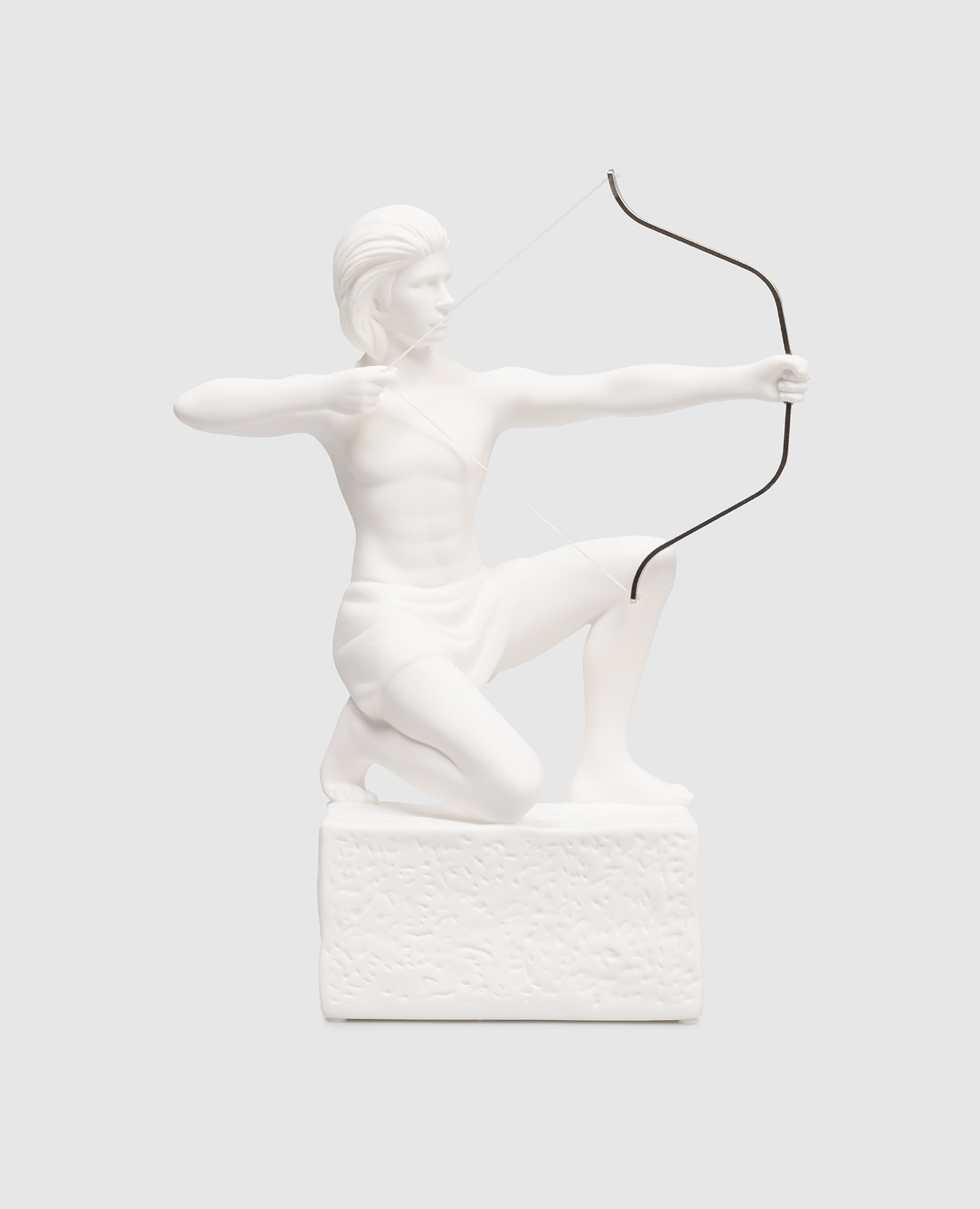 

Decorative porcelain figurine Zodiac Sagittarius man Palais Royal, White