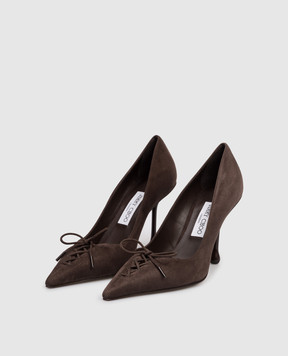 Jimmy Choo Scarlett brown suede shoes SCARLETT95SUE