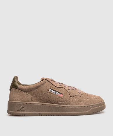 Medalist brown suede sneakers