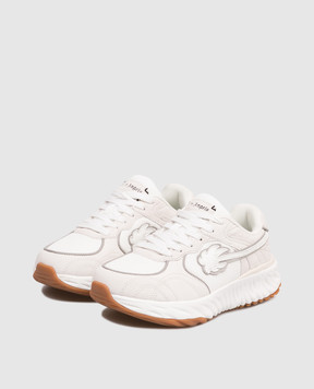 Palm Angels Minster grey suede sneakers PWIA06MS26LEA001