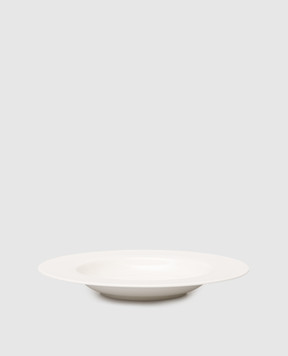 Geminiano Cozzi 1765 White porcelain soup plate Gourmet JQCGU01241000