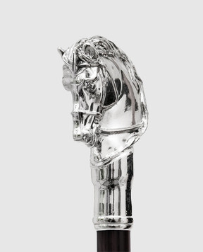 Pasotti Silver horn with a horse-shaped handle PFPEXXCSF04