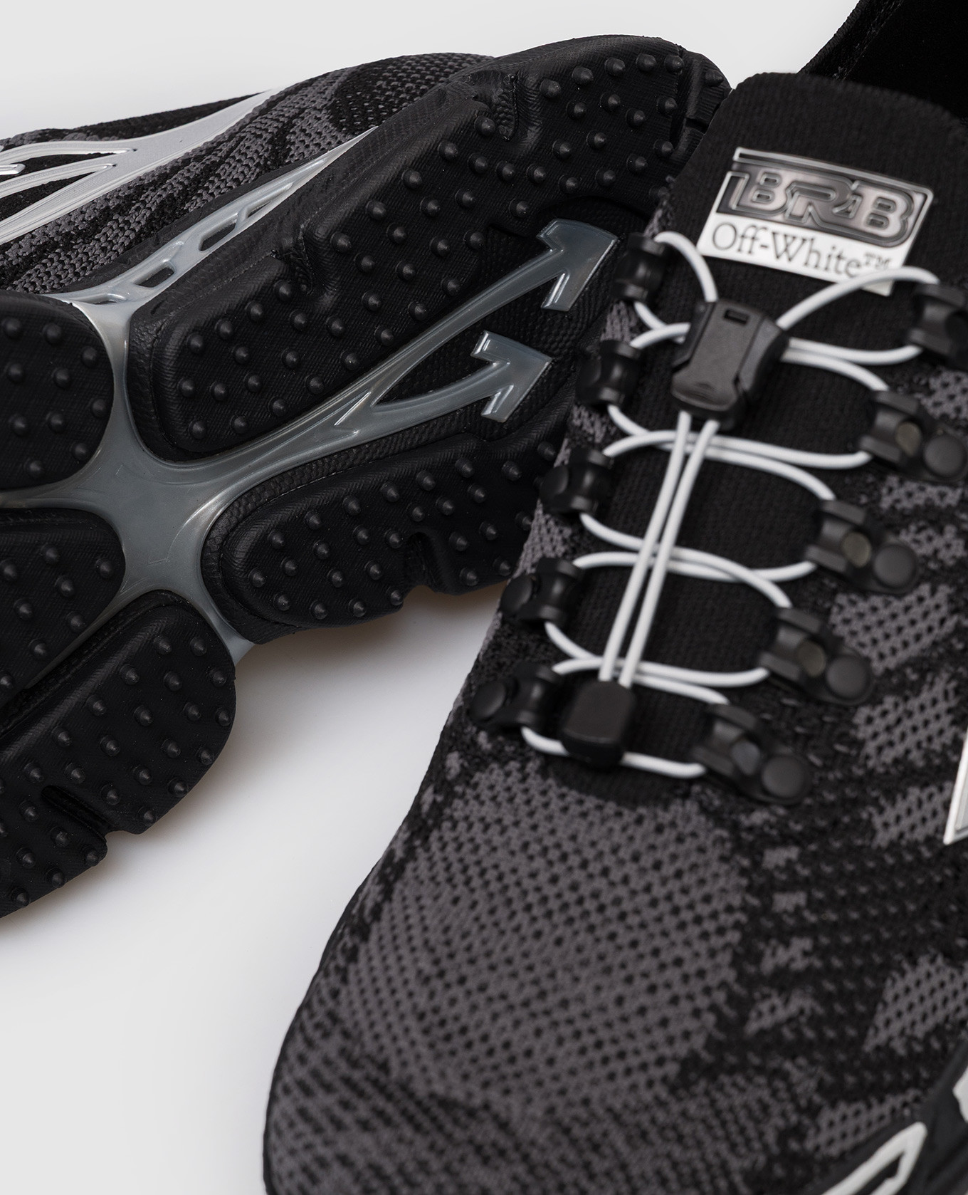 Black Be Right Back sneakers Off-White 5