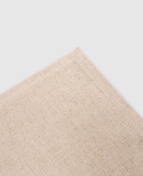 TESSITURA TOSCANA TELERIE Beige Nettuno linen serving napkin NT250059080037