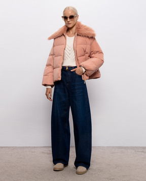 Twinset Blue jeans with a belt 262TP2540