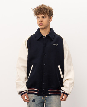 Ann Demeulemeester Blue Sten combination jacket B0014457FA797