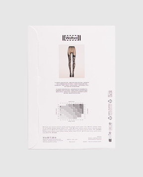 Wolford Black tights Rose Shadow 20 den 17683