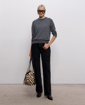 Loulou de Saison DITTO gray cashmere jumper DITTOLDS
