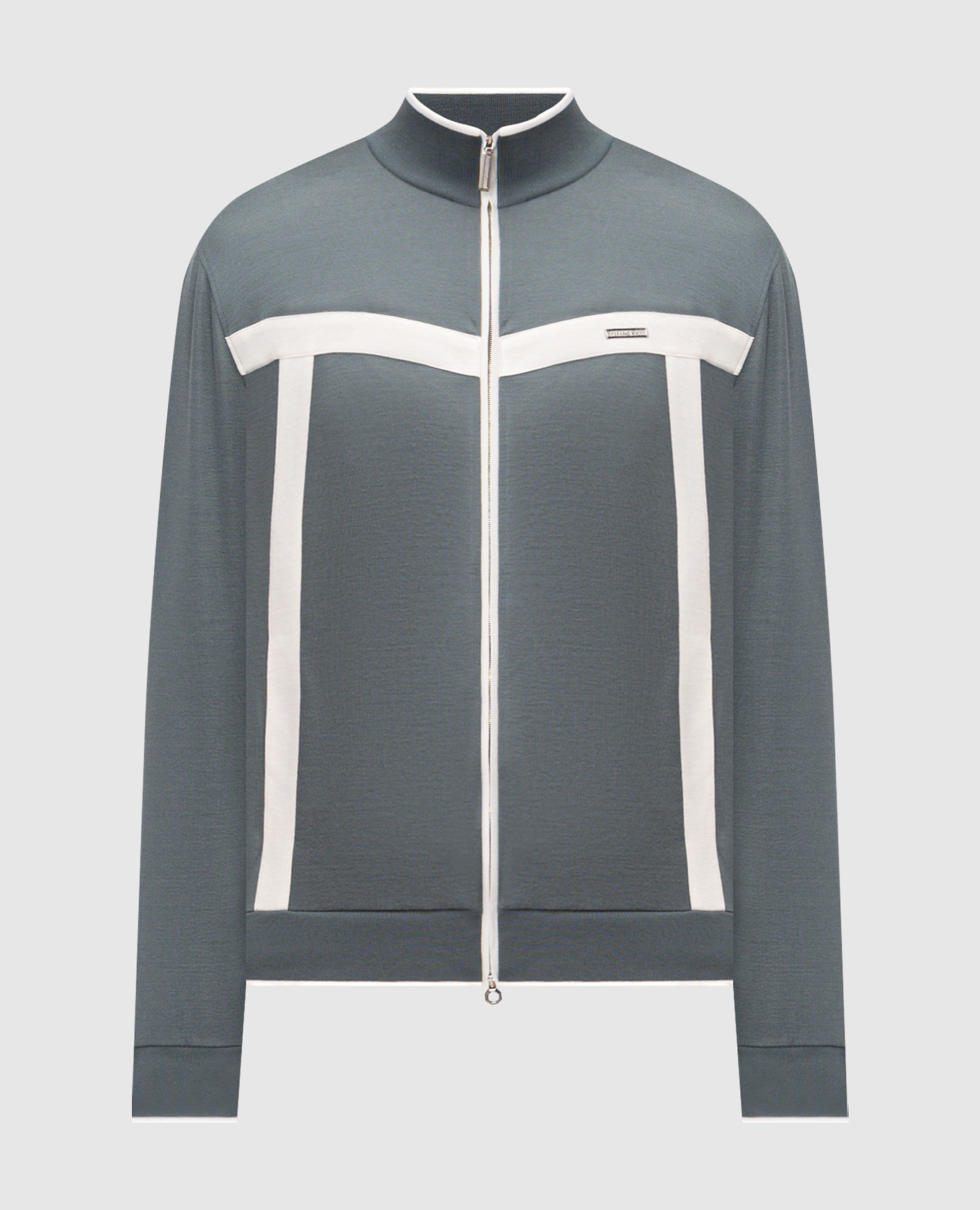 

Green sports jacket with silk Stefano Ricci