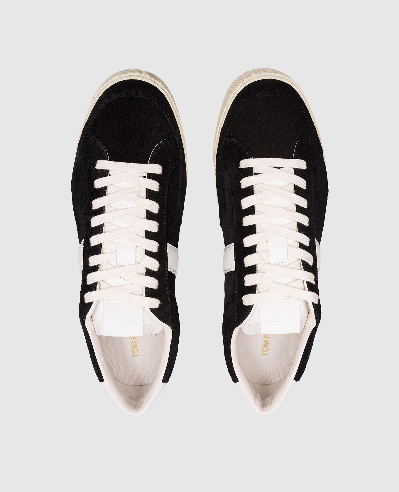 

Blake black suede sneakers Tom Ford