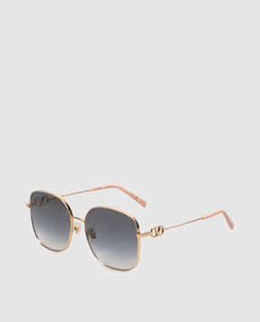 Valentino Gold gradient sunglasses VG0042SK
