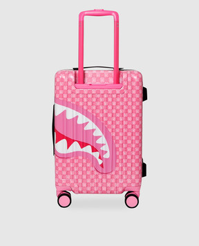 Sprayground Children's pink suitcase SHINOBI SHARKS IN PARIS 910CL330NSZ