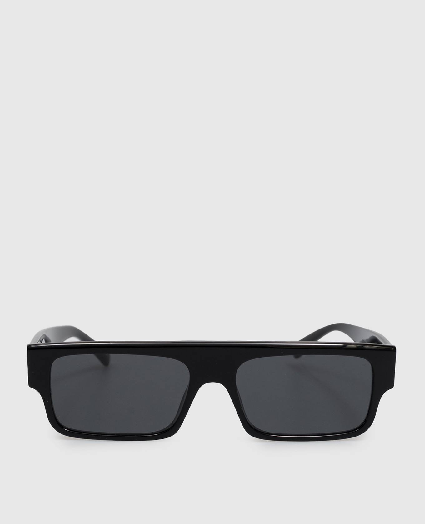 Black sunglasses with logo