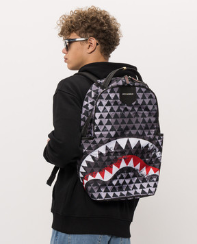 Sprayground Kahuku Niho Mano Children's Gray Backpack 910B8885NSZ