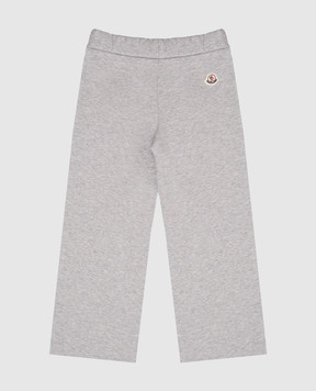 Moncler ENFANT Children's insulated gray sports pants L29548H00005899PS