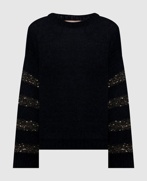 Twinset Black alpaca sweater 262TP3530