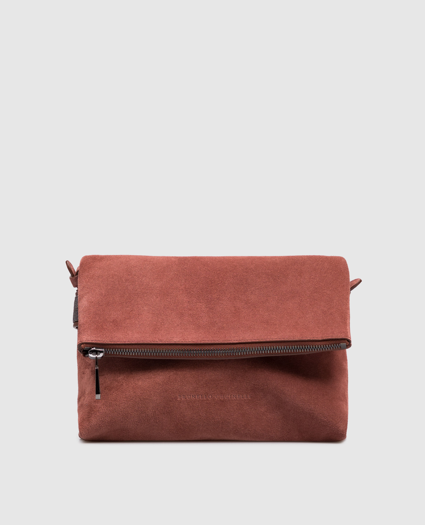 

Red suede Essence bag Brunello Cucinelli