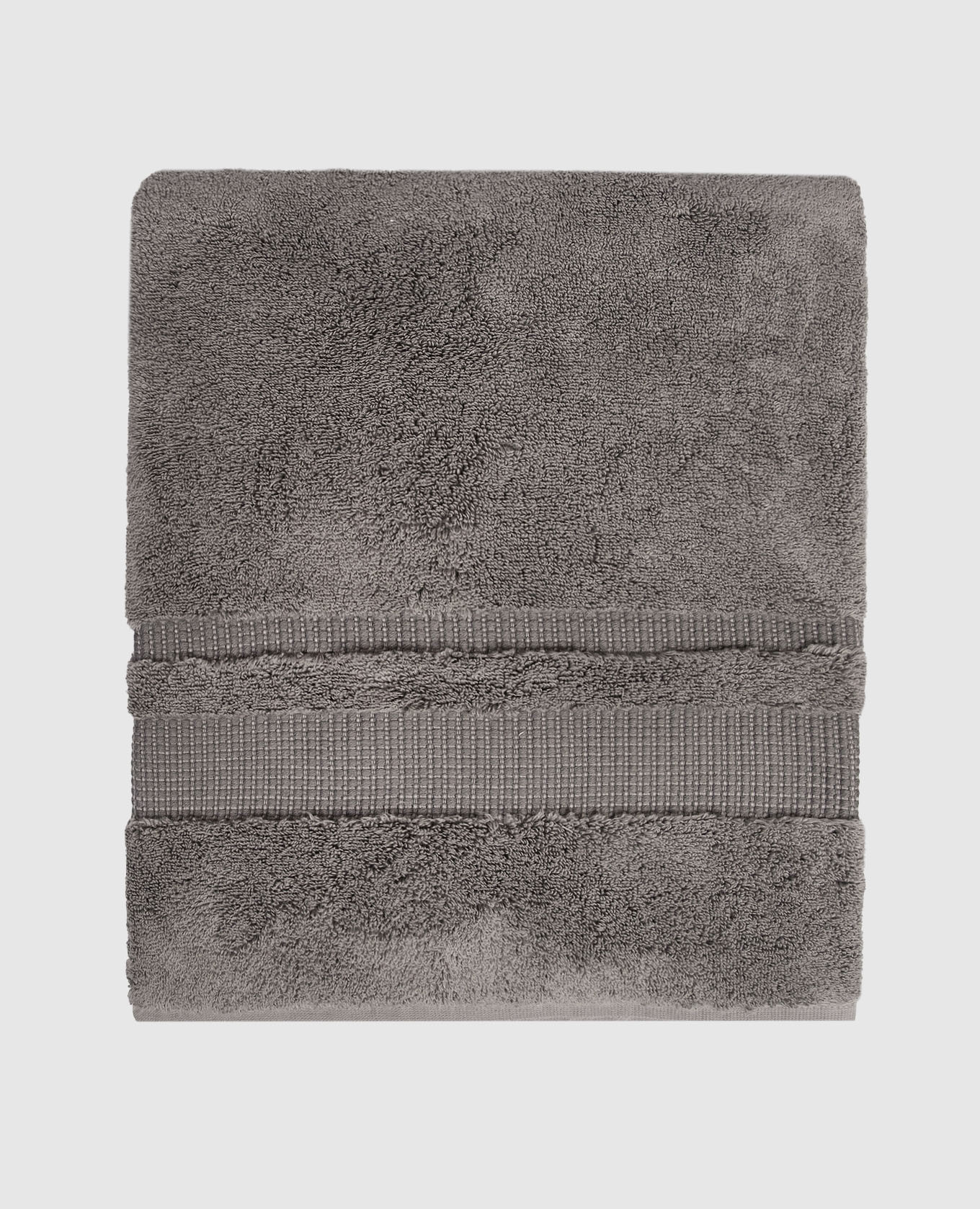 

Grey terry bath towel PERA Hamam