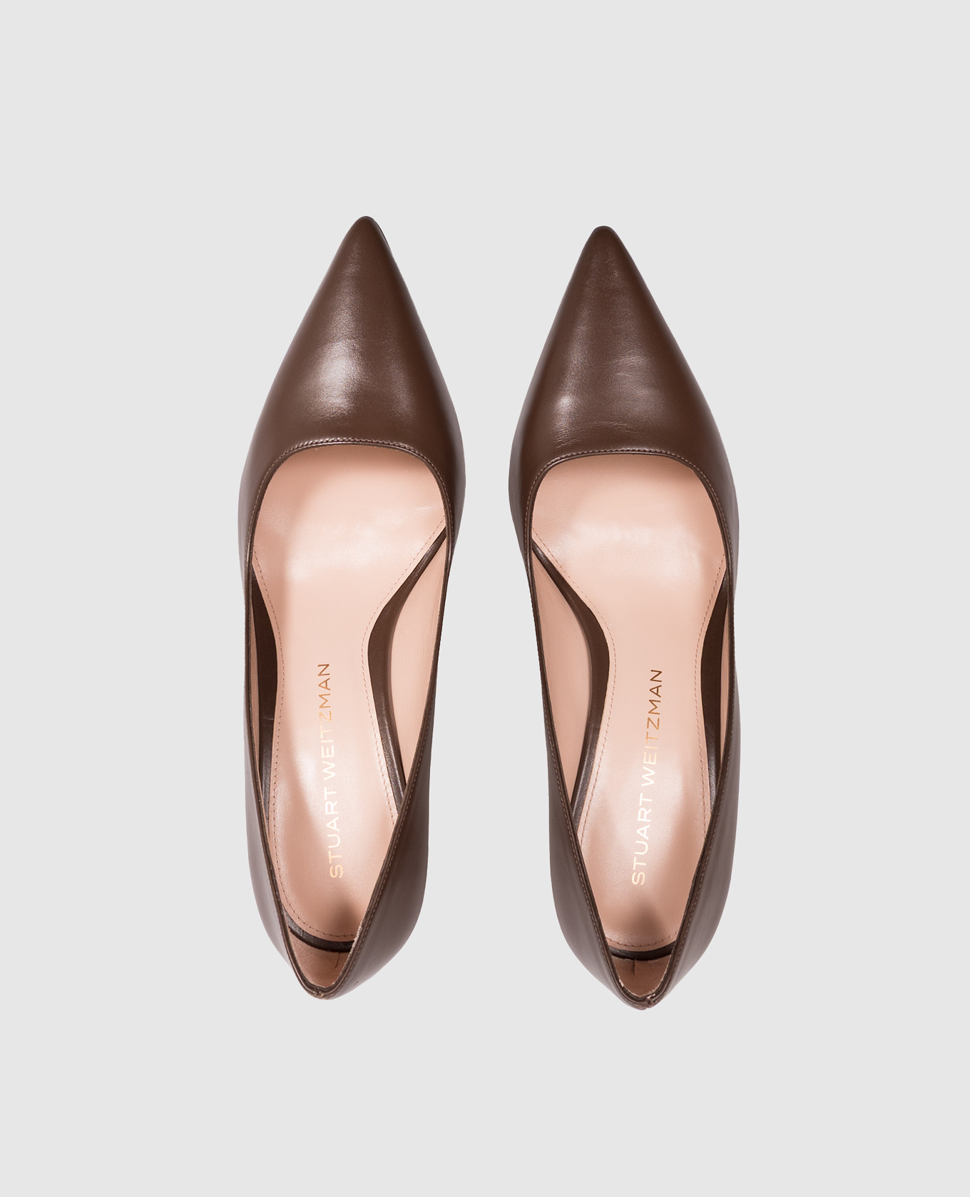 Brown leather shoes STUART POWER Stuart Weitzman 4