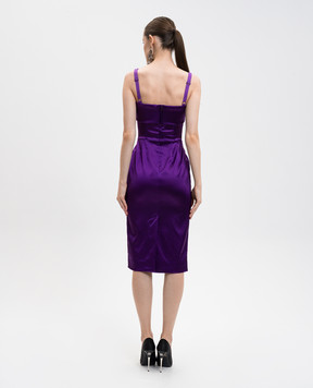 Dolce&Gabbana Purple dress F60AWTFURHM