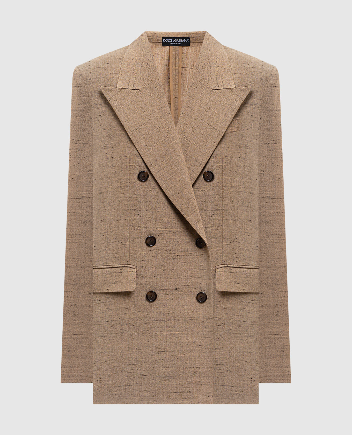

Brown double-breasted jacket Dolce&Gabbana