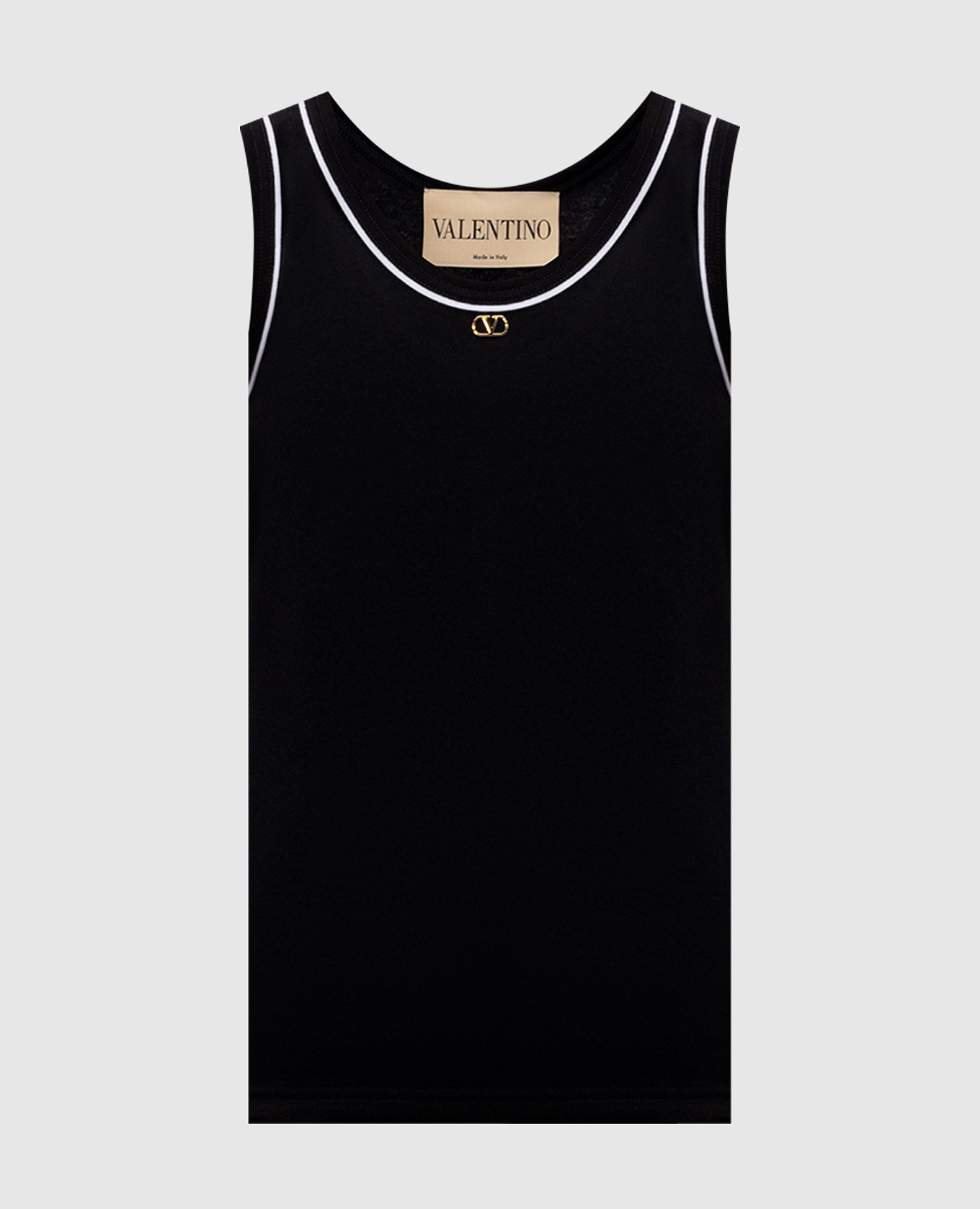 Black T-shirt with emblem
