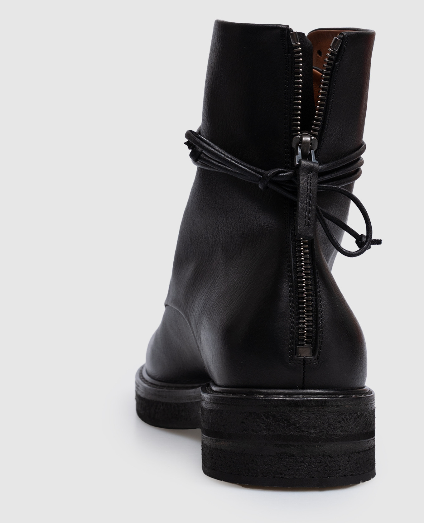 Parrucca black leather boots Marsell 5
