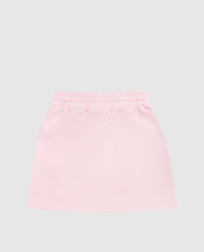 Off-White Children's pink skirt with logo print 44GCK002S26F001